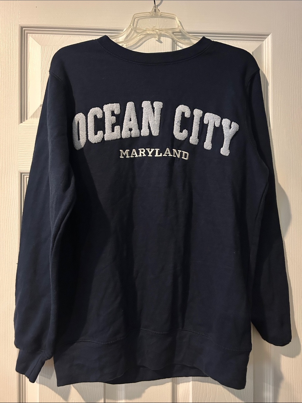 EUC Ocean City Maryland Navy Crewneck Sweatshirt